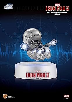 【即購入OK】　希少品　アイアンマン　Egg Attack フローティング　3体 Egg Attack アイアンマン マーク3 Magnetic Floating Version
